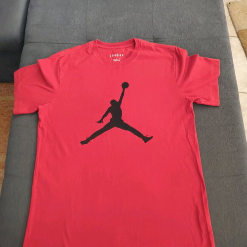 Jordan T-shirt Jump Man red size M like new