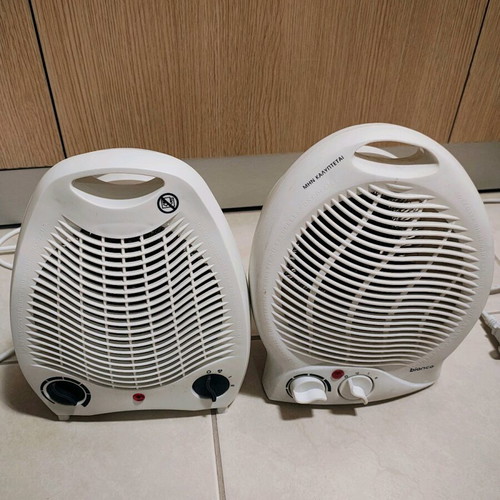 Fan heaters like new, set of 2
