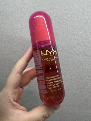 NYX Suga Baddie Hair & Body Mist new, gourmand vanilla scent
