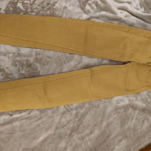 Pull & Bear pants mustard skinny fit like new size 34