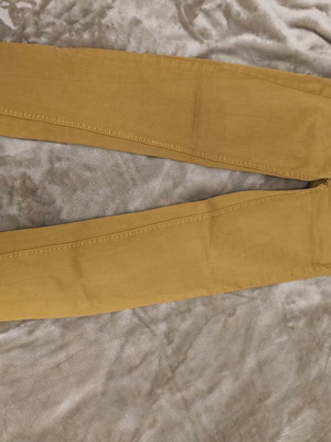Pull & Bear pants mustard skinny fit like new size 34