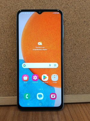 Samsung Galaxy A23 5G σαν καινούργιο, 4GB RAM, 128GB αποθηκευτικός χώρος, γκρι