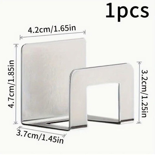 Adhesive kitchen sink sponge holder made of stainless steel new