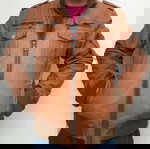  Brown Jacket Berto Lucci XL