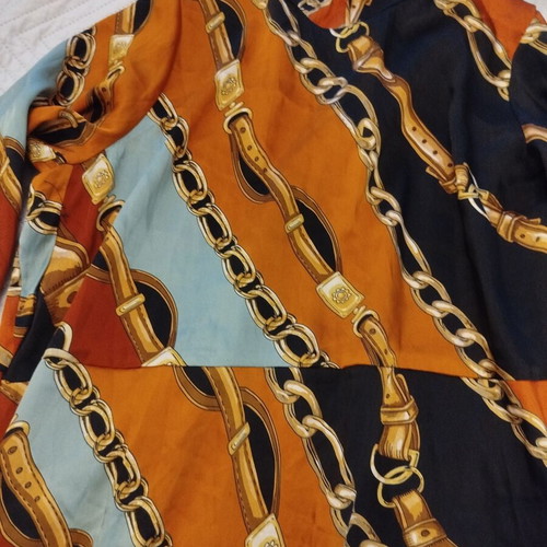 Zara dress large size midi length multicolor like new