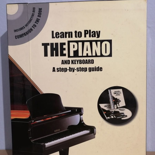 Learn to Play the Piano and Keyboard Book and Interactive DVD used