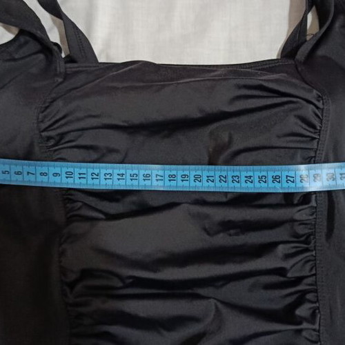 Bonprix vintage style one-piece swimsuit size 46 black