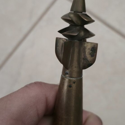 Brass decorative item used