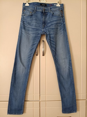 Replay Jondrill slim skinny fit men's jeans like new, blue, size W34/L34