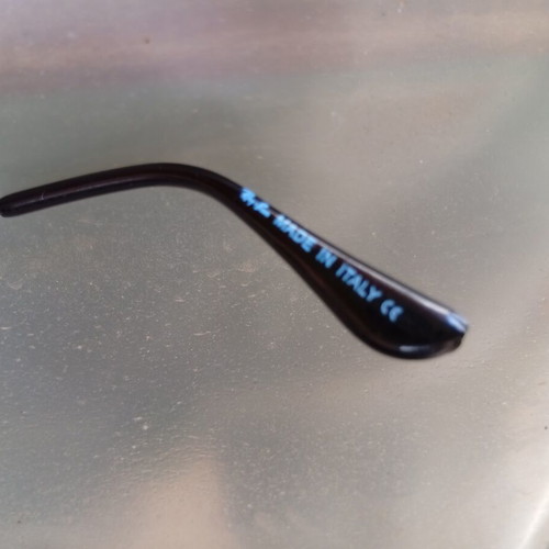 Ray-Ban sunglasses used, mirrored, black with hard case