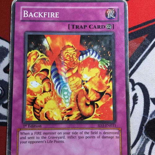 Backfire SD3-EN031 trap card