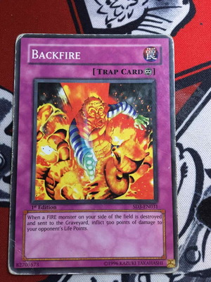 Backfire SD3-EN031 trap card