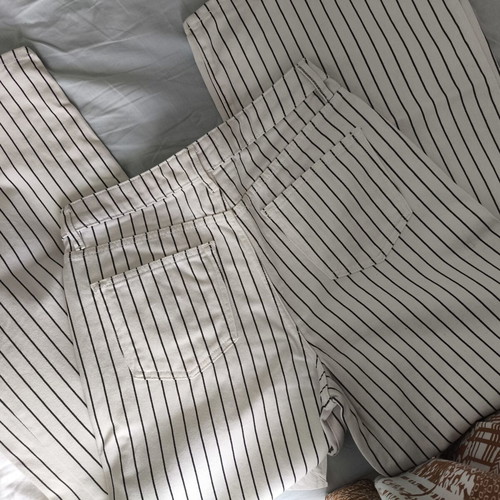 Striped jeans large, like new, Marks & Spencer