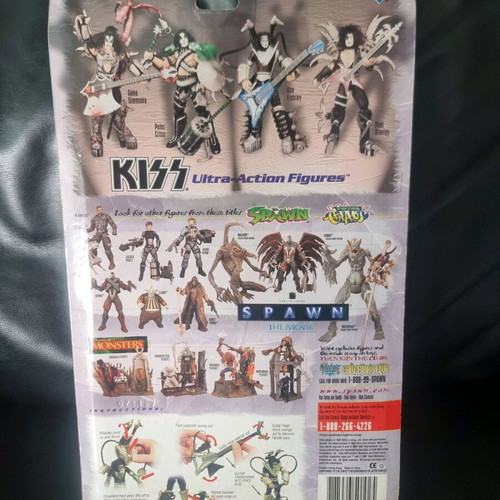 KISS Ace Frehley figure like new, official Mc Farlane Toys 1997