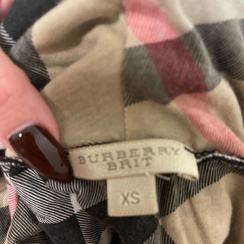 Burberry wool blouse used, black, size XS