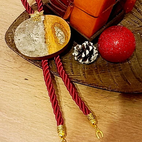 Handmade large ceramic pomegranate charm 2026 hanging new