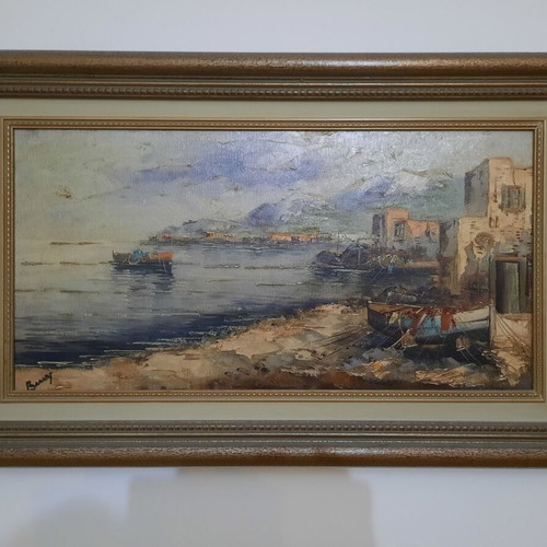 Painting like new by unknown artist from Italy