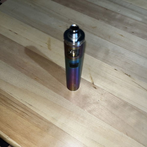 Aspire personal e-cigarette used, iridescent
