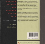 Book Problem Solving and Program Design in C like new, English