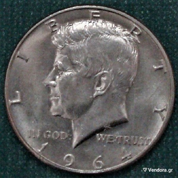  SILVER ½ Dollar 1964 "Kennedy Half Dollar"