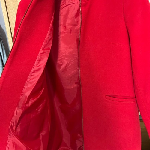 Red Koton coat size 38 like new