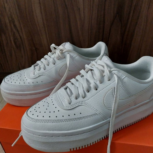 Nike Court Vision Alta women's shoes white size 40