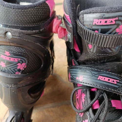 Roces rollers used, adjustable girls size 34-37