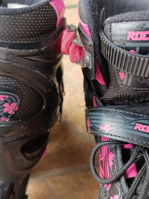 Roces rollers used, adjustable girls size 34-37
