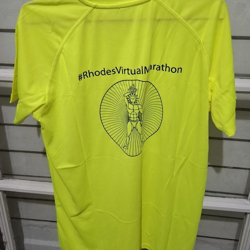 Roly technical shirt size M new, yellow