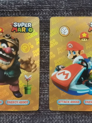 Σετ κάρτες Super Mario, 16 τεμάχια