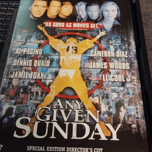 Any Given Sunday DVD Special Edition Director's Cut like new