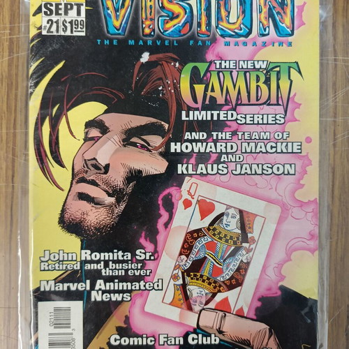 Marvel Vision issue 21 used, foreign language