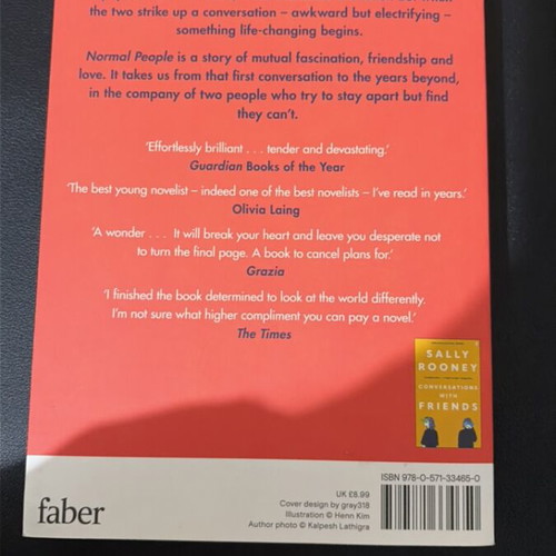 Normal People book by Sally Rooney new, in English