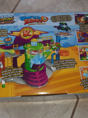 Super Things Kazoom Lab Battle SuperZings used, missing Enigma and Professor K figures