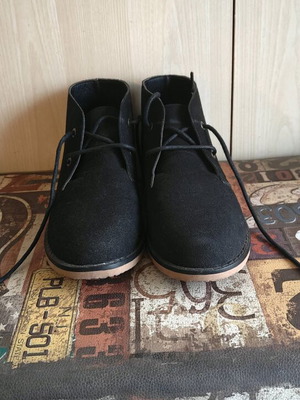 Women's Chukka ankle boots used, black, size 41