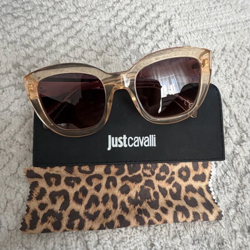 Just Cavalli sunglasses like new, beige