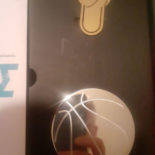 Giannis autobiography box set with bookmark and coaster
