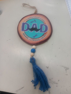 Wooden gift for dad new