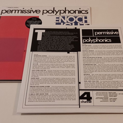 Enoch Light And The Light Brigade Permissive Polyphonics LP new, jazz