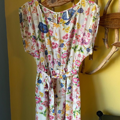 Mini floral dress S like new by Stradivarius