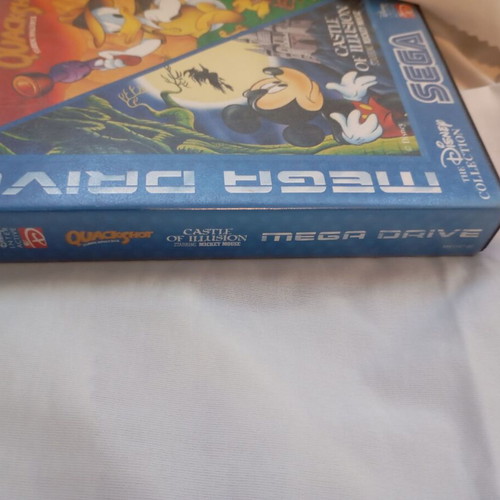 Quackshot & Castle of Illusion Sega Mega Drive game used, complete in box
