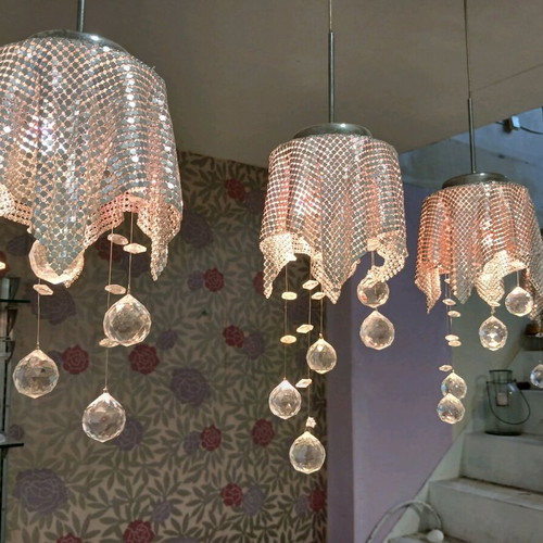 Ceiling light new, crystal
