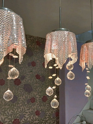 Ceiling light new, crystal