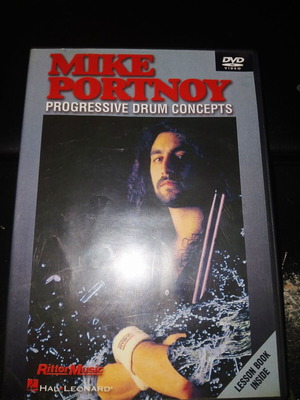 Mike Portnoy DVD used, Progressive Drum Concepts metal