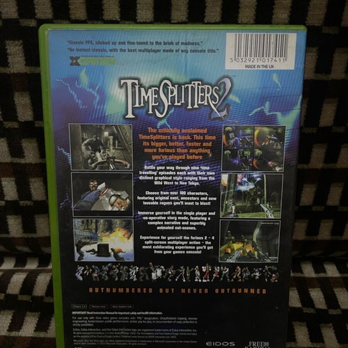 Time Splitters 2 Xbox used, complete