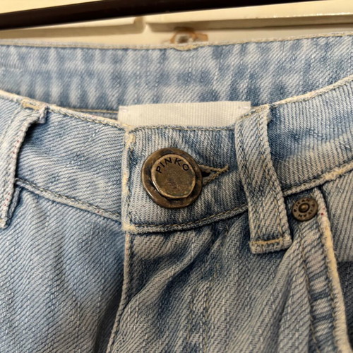 Pinko women's jeans used, size S, blue