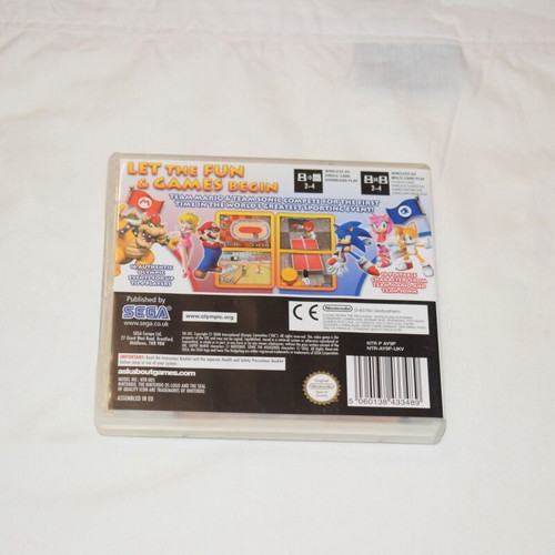 Mario & Sonic at the Olympic Games Nintendo DS used, original box and booklet