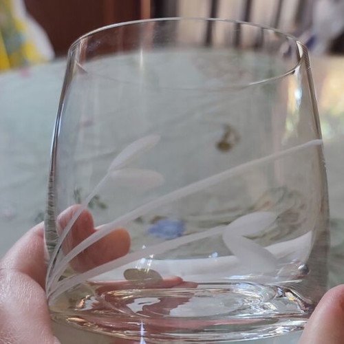 Bohemia Glass whiskey glasses set of 3 crystal
