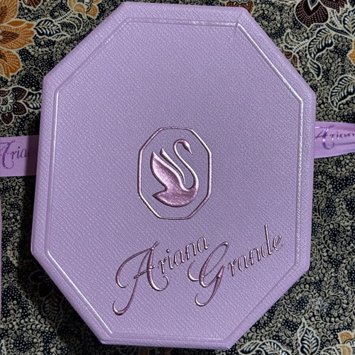 Swarovski X Ariana Grande jewelry set new, pink and silver crystals