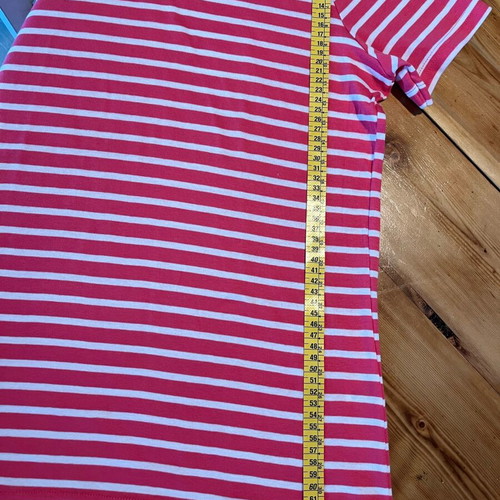Tshirt Yessica XL pink/white like new, 100% cotton